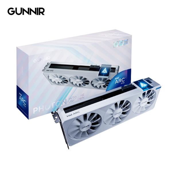 GUNNIR Intel Arc A770 16G OC W Graphics Card